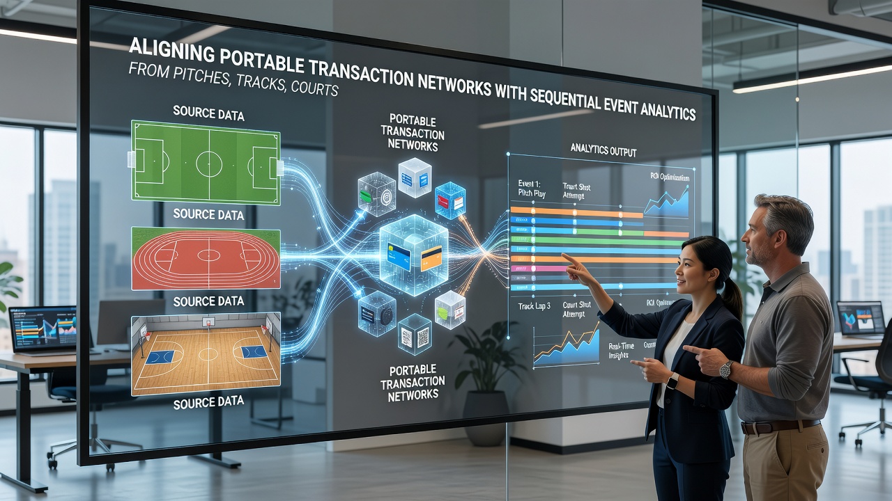 Real-time analytics dashboard showing reward accumulation across sports events