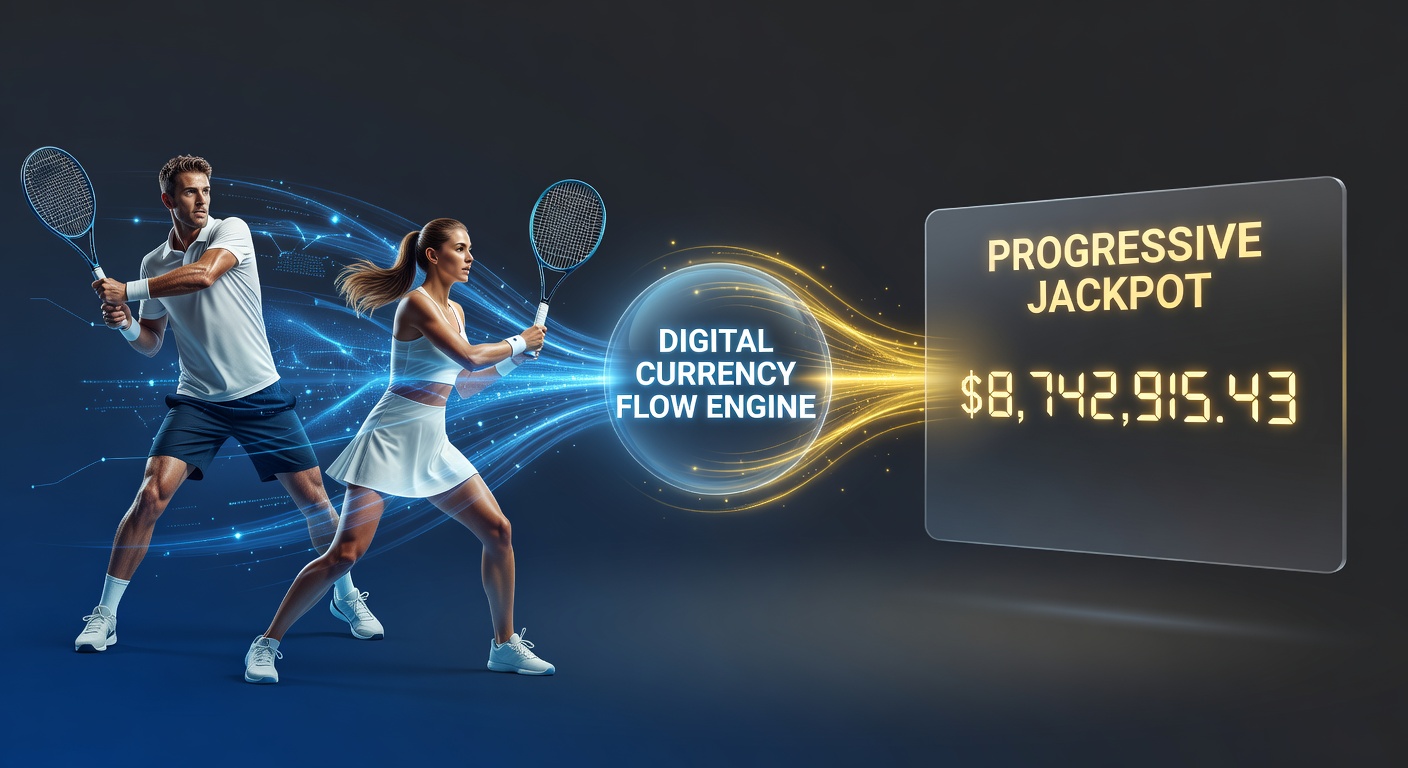 Progressive jackpot pursuits integrated with tennis betting through digital currency systems