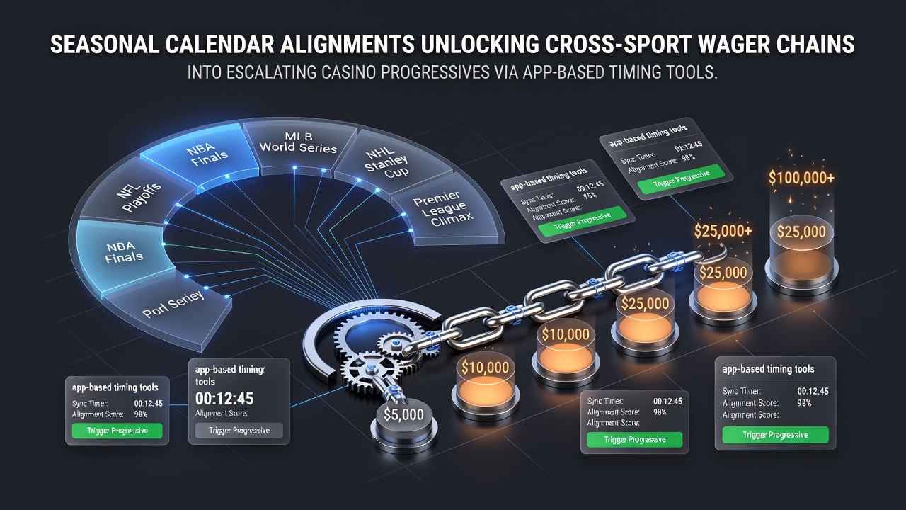 Unlocking Progressive Jackpots Through Seasonal Sports Calendar Alignments and Cross-Sport App Chains